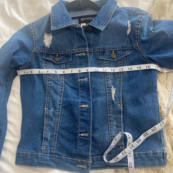 Denim Jean jacket with Dior logo - Picture 6 of 10